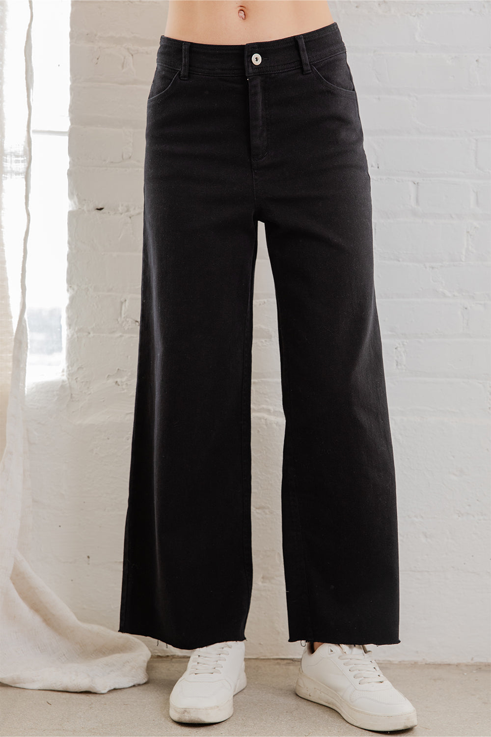 Rae Mode Cotton Wide Leg Pant