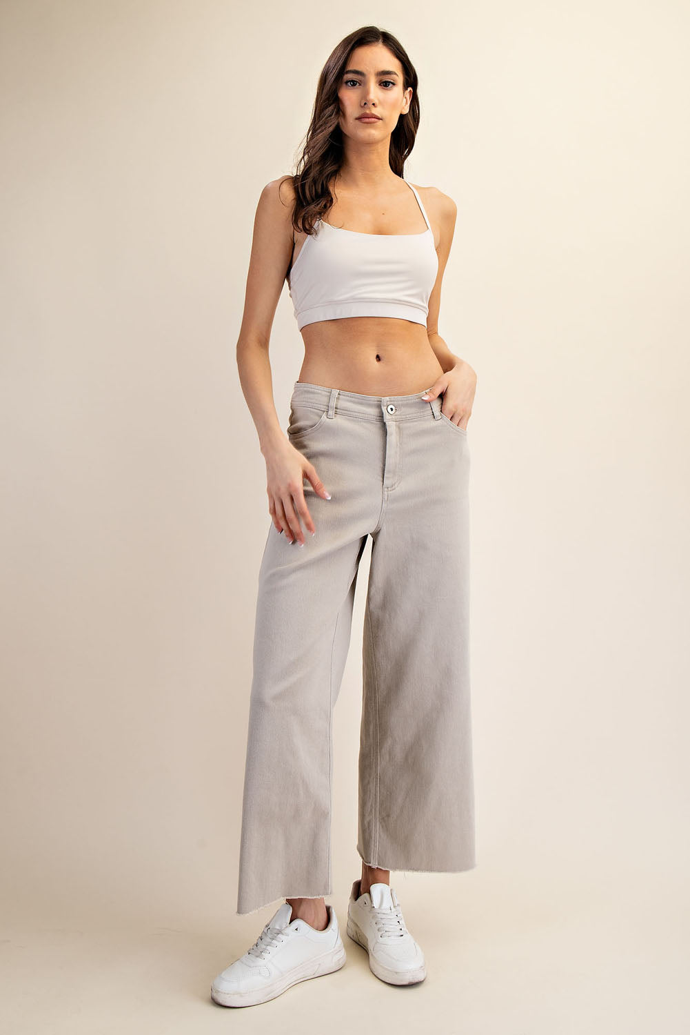 Rae Mode Cotton Wide Leg Pant