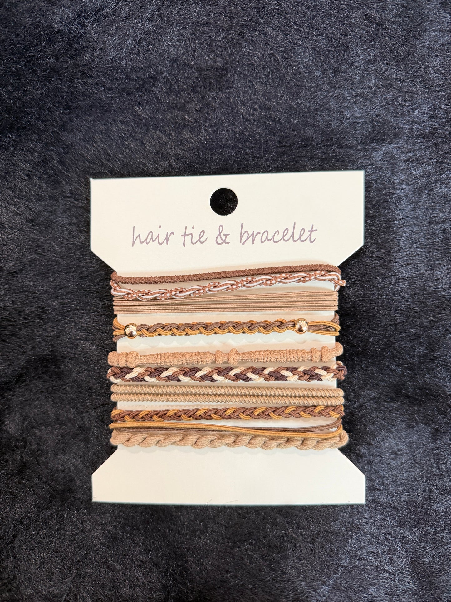 Dual Bracelet Hair Tie Set