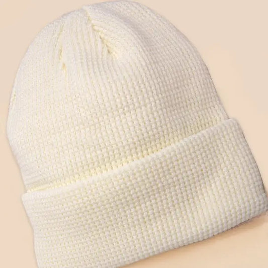 Ribbed Knit Beanie