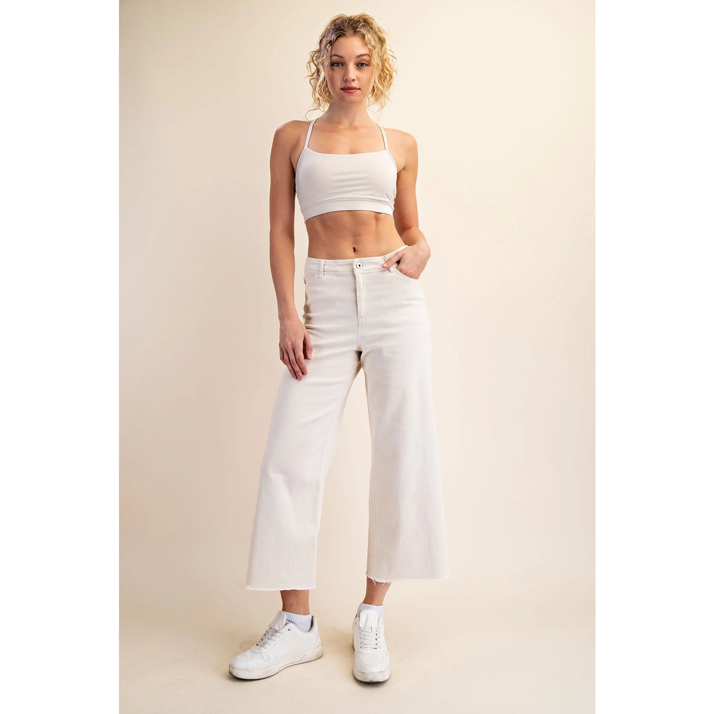 Rae Mode Cotton Wide Leg Pant