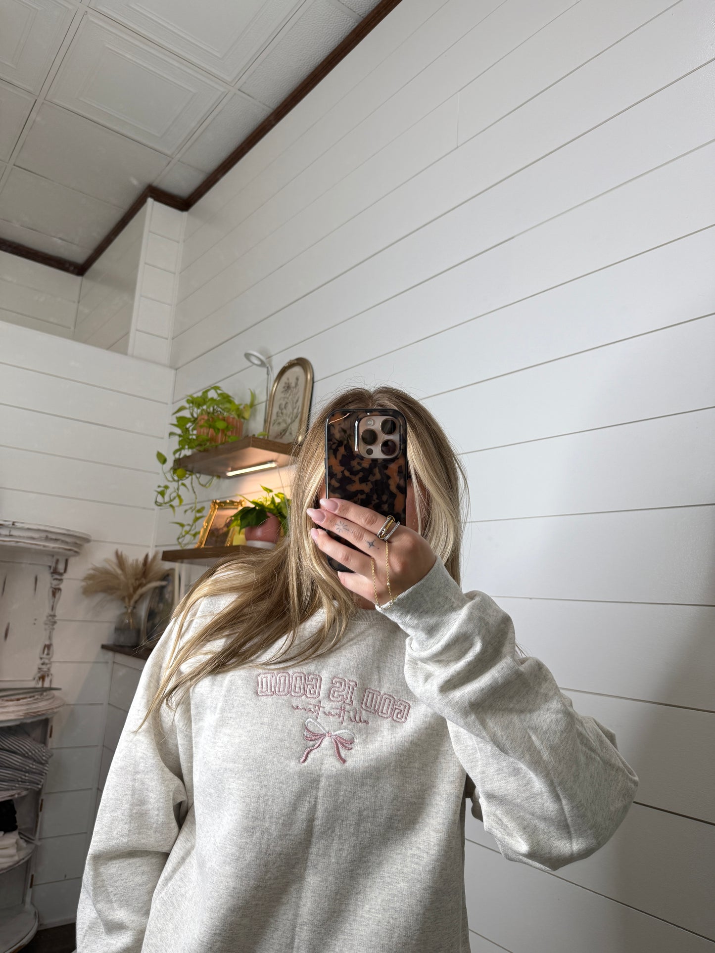 God Is Good Graphic Crewneck