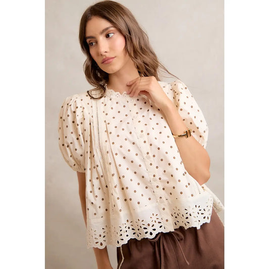 Polka Dot Blouse