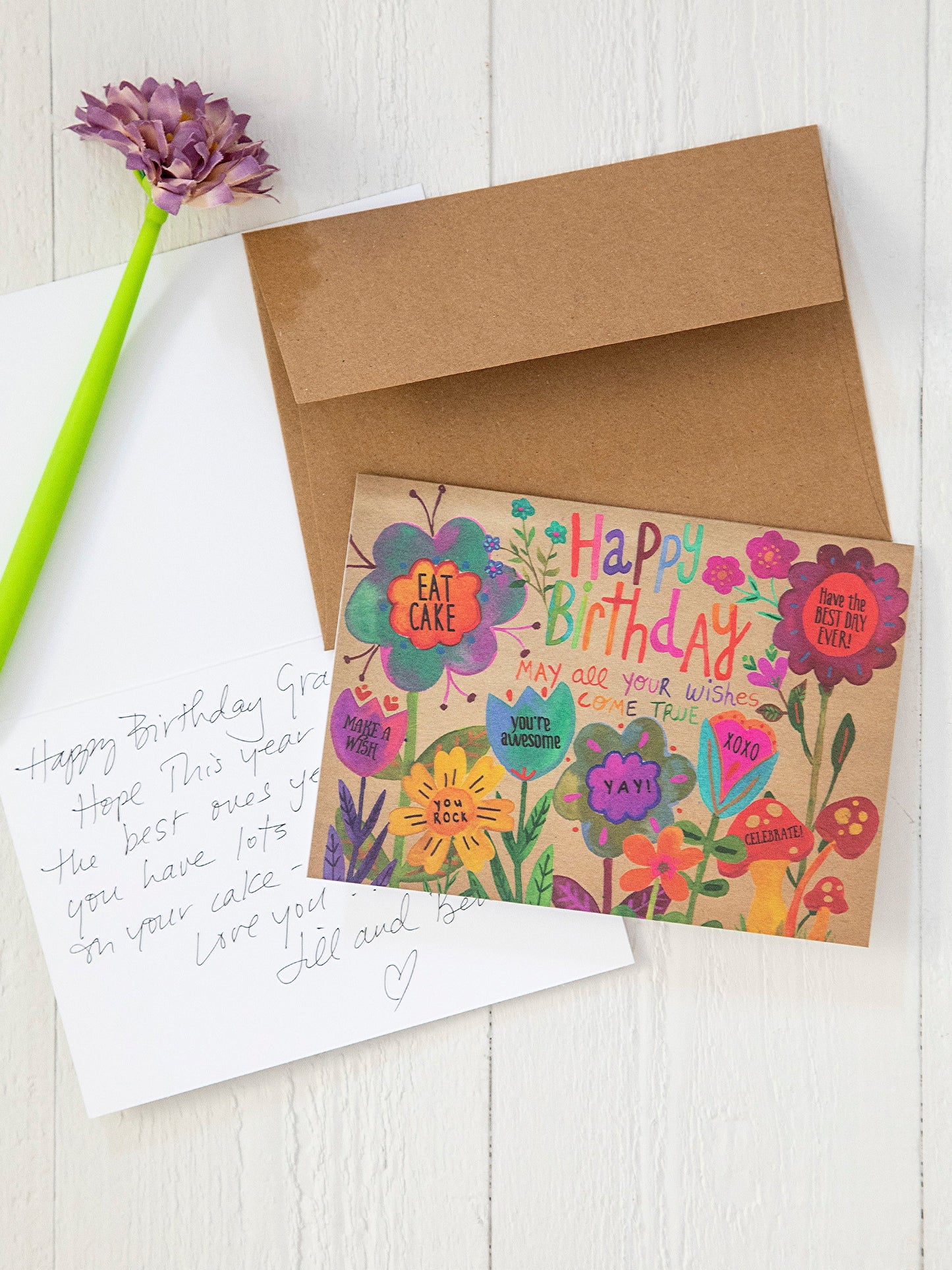 Natural Life - Greeting Card