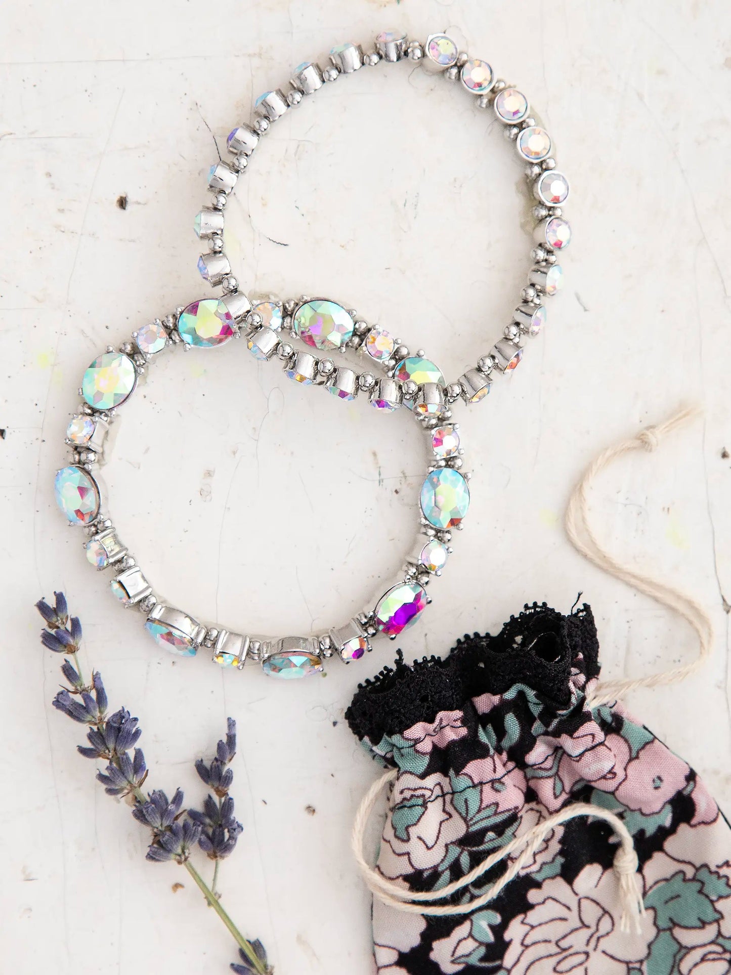 Natural Life - Rhinestone Bracelet Set