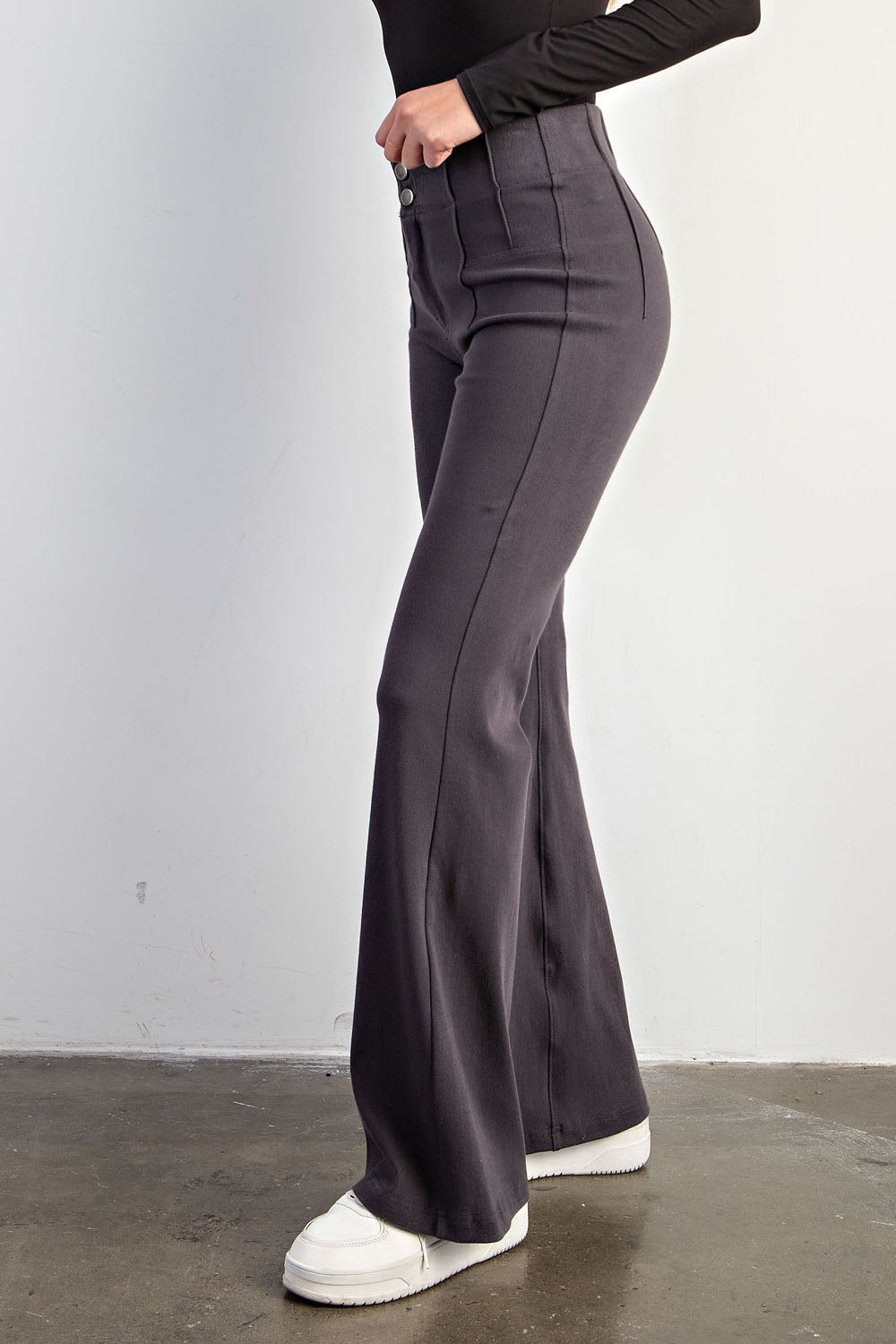 Rae Mode Cotton Stretch Twill Pants