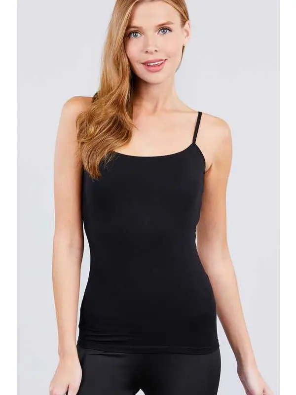 Spaghetti Cami with Self Bra