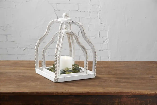 MudPie - Beaded Lantern