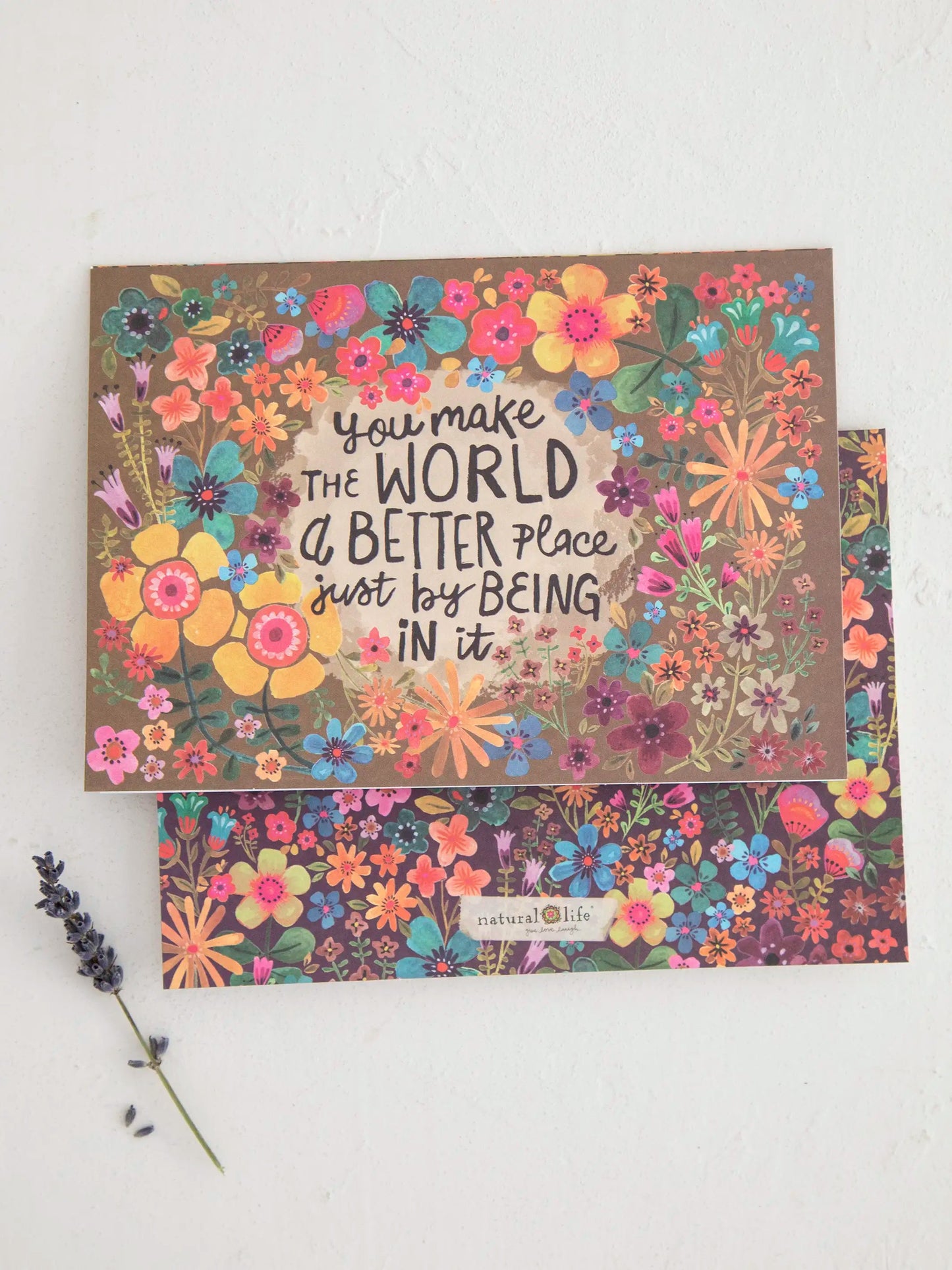 Natural Life - Greeting Card