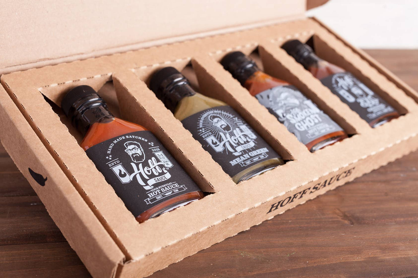 Hoff's 4-pack - Mini Flask Gift Box