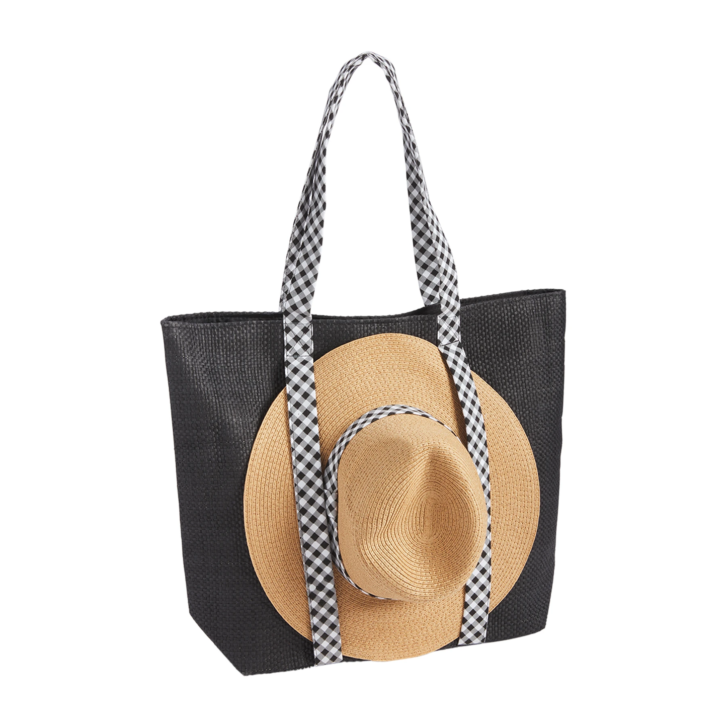 MudPie Tote & Sun Hat set