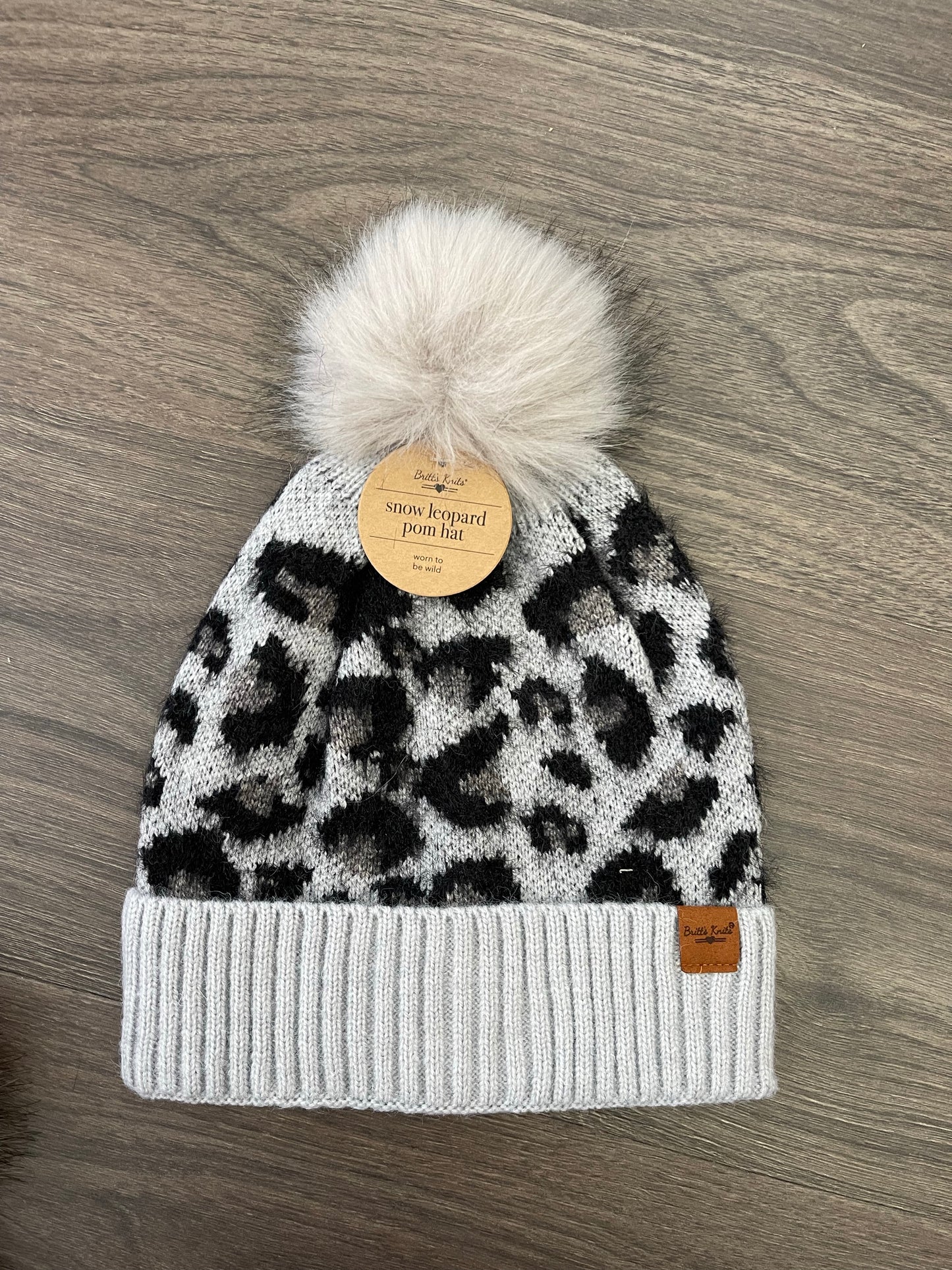 Britt's Knits Snow Leopard