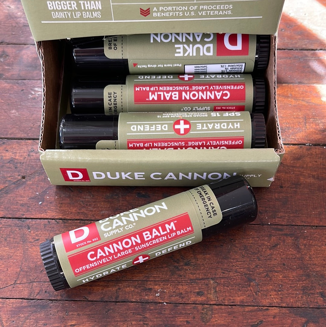 Duke Cannon Lip Balm