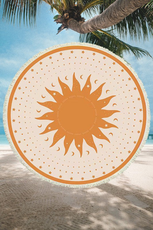 Round Beach Towels
