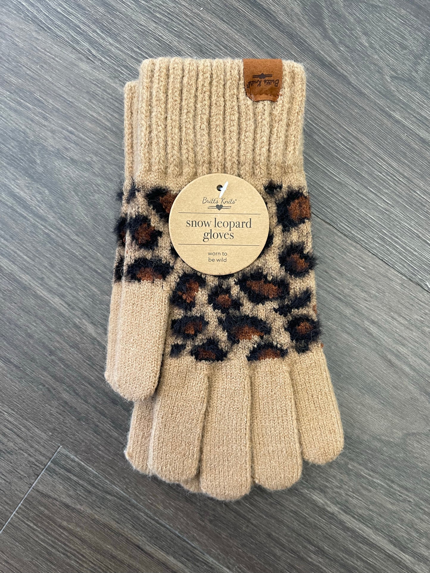 Britt's Knits Snow Leopard