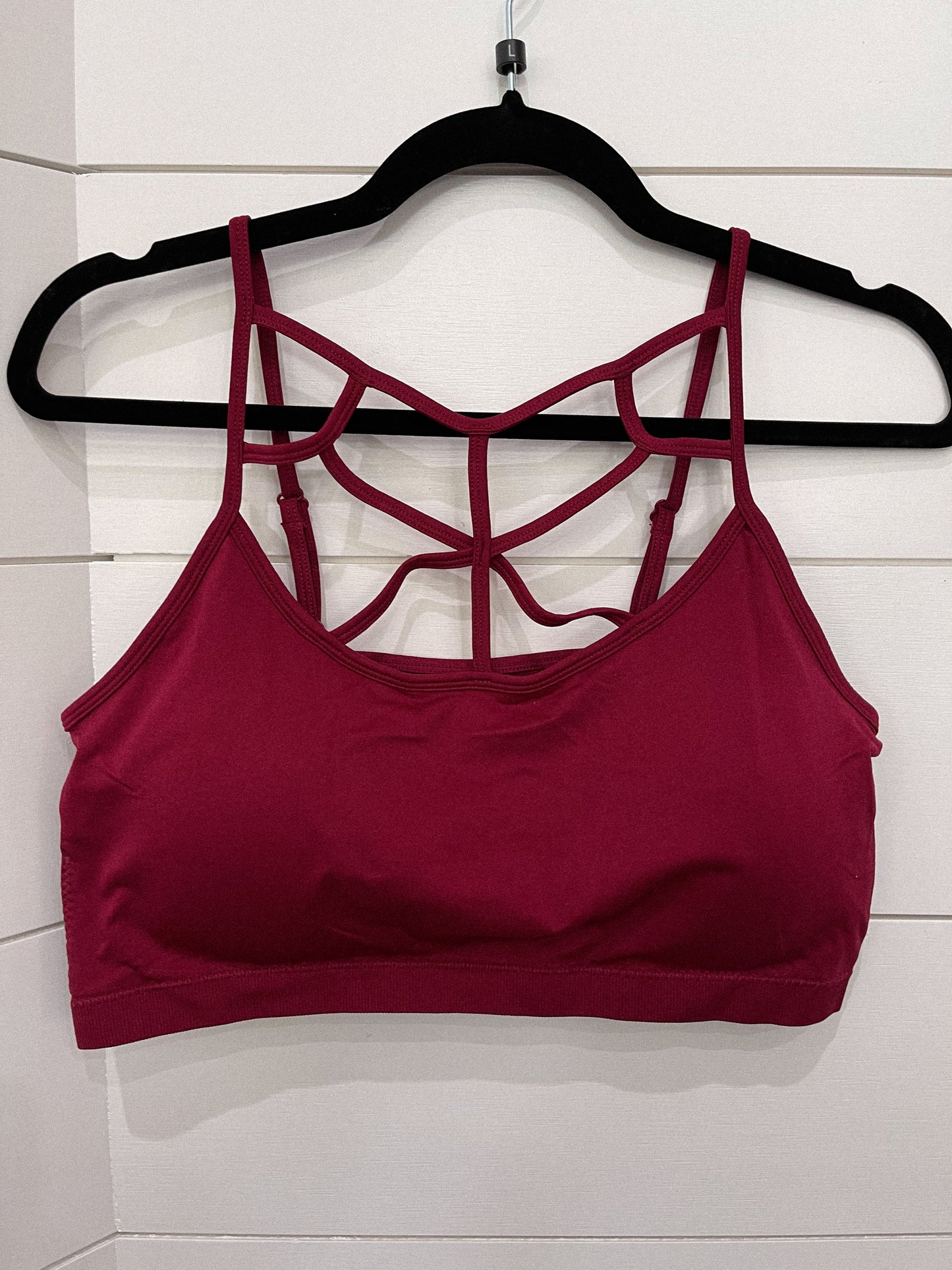 Glitzy Girls Bralette Cabernet