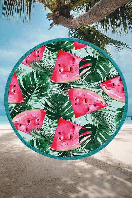 Round Beach Towels