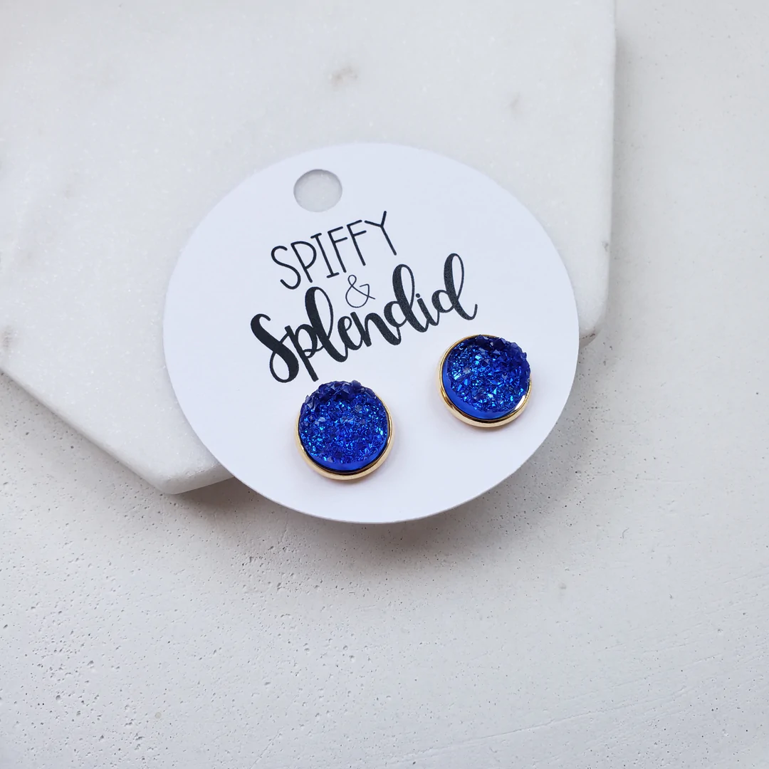 Spiffy & Splendid Sapphire Studs