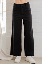 Rae Mode Cotton Wide Leg Pant