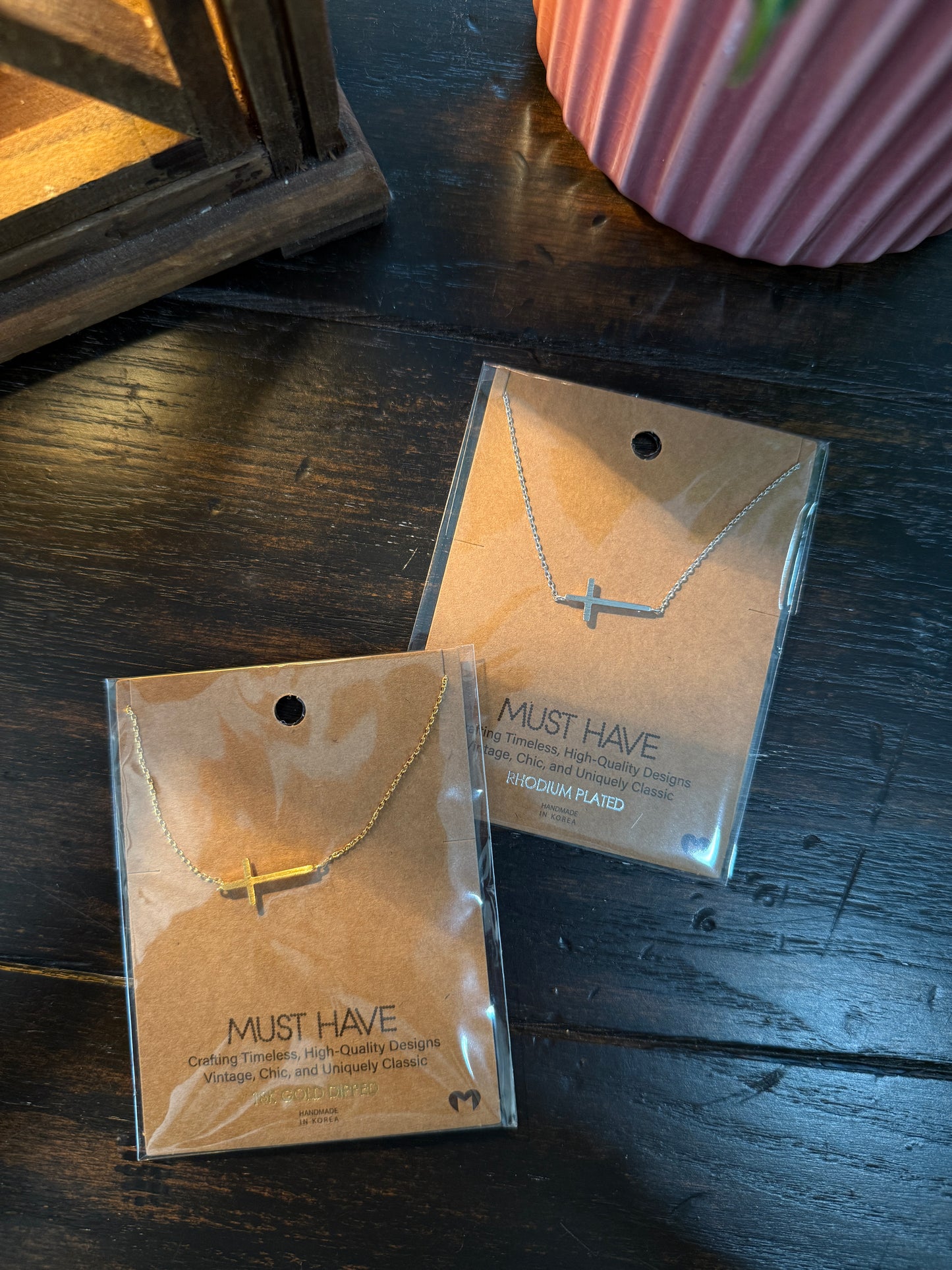 Cross Pendant Necklace