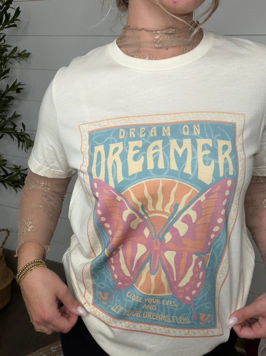 Dream On Dreamer Graphic Tee