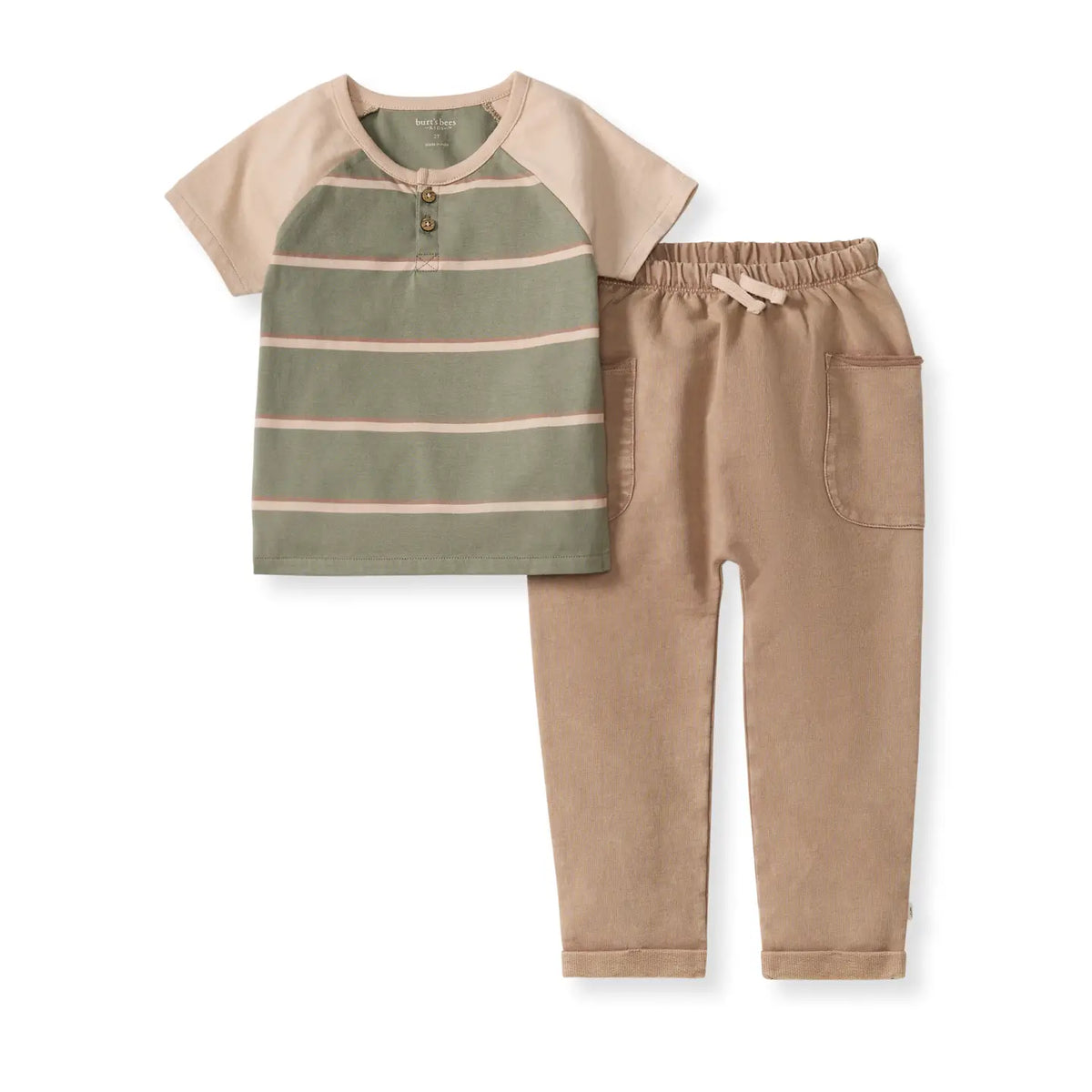 Holland Stripe Shirt & Pants Set
