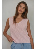Knit Sweater Vest Top
