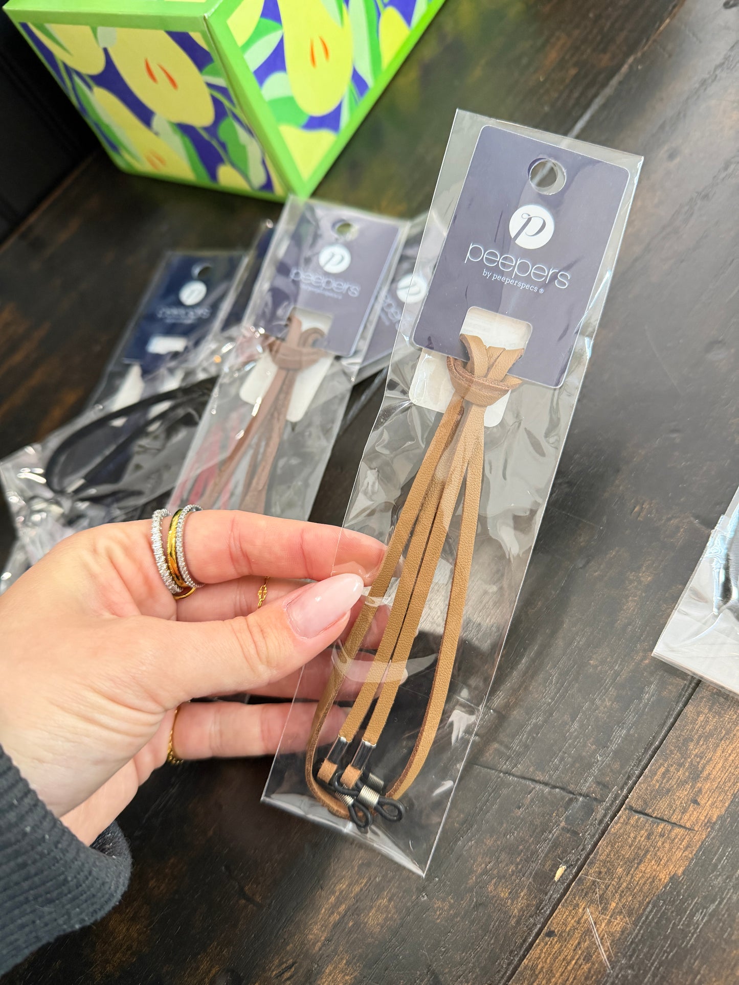 Peepers Faux Leather Cord for glasses