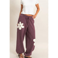 Floral Drawstring Sweats