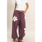 Floral Drawstring Sweats