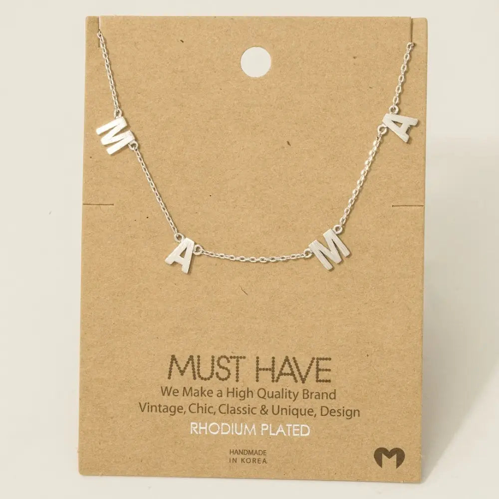 Mama Necklace