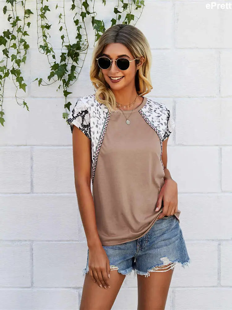 Mixed Print T-Shirt