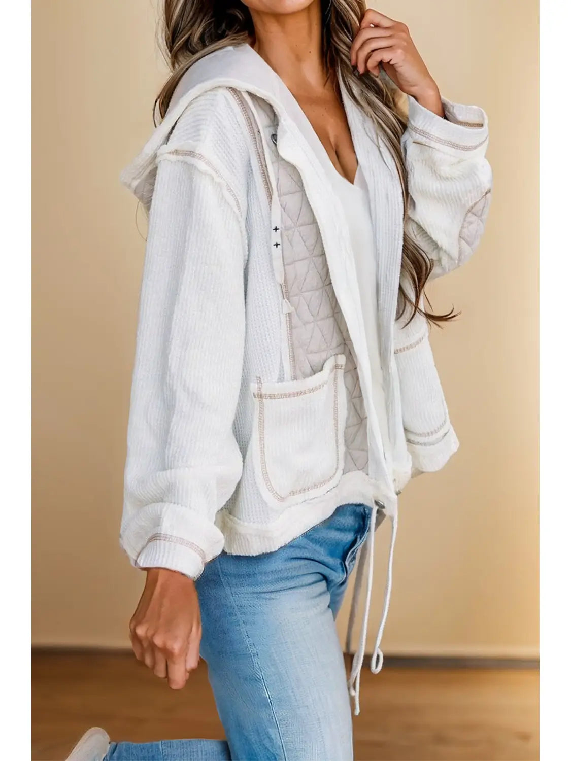 Quilted Textured Jacket