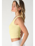 NikiBiki Reversible Lace Textured Top