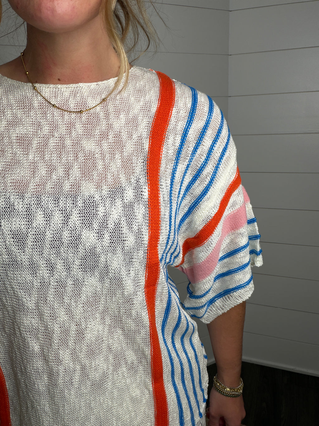 Striped Pullover Sweater
