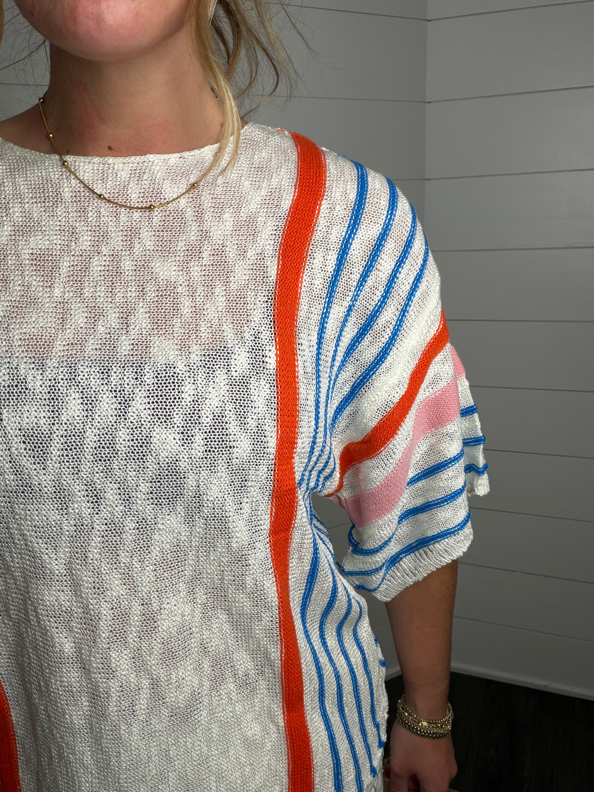 Striped Pullover Sweater