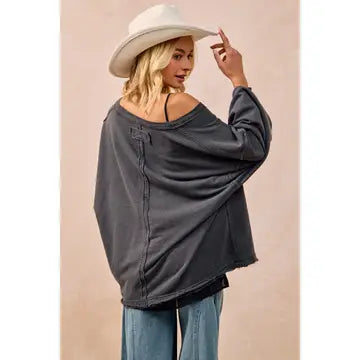 Oversized Crew Sweatshirt