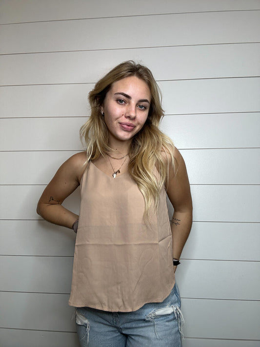 Fitted V-Neck Cami