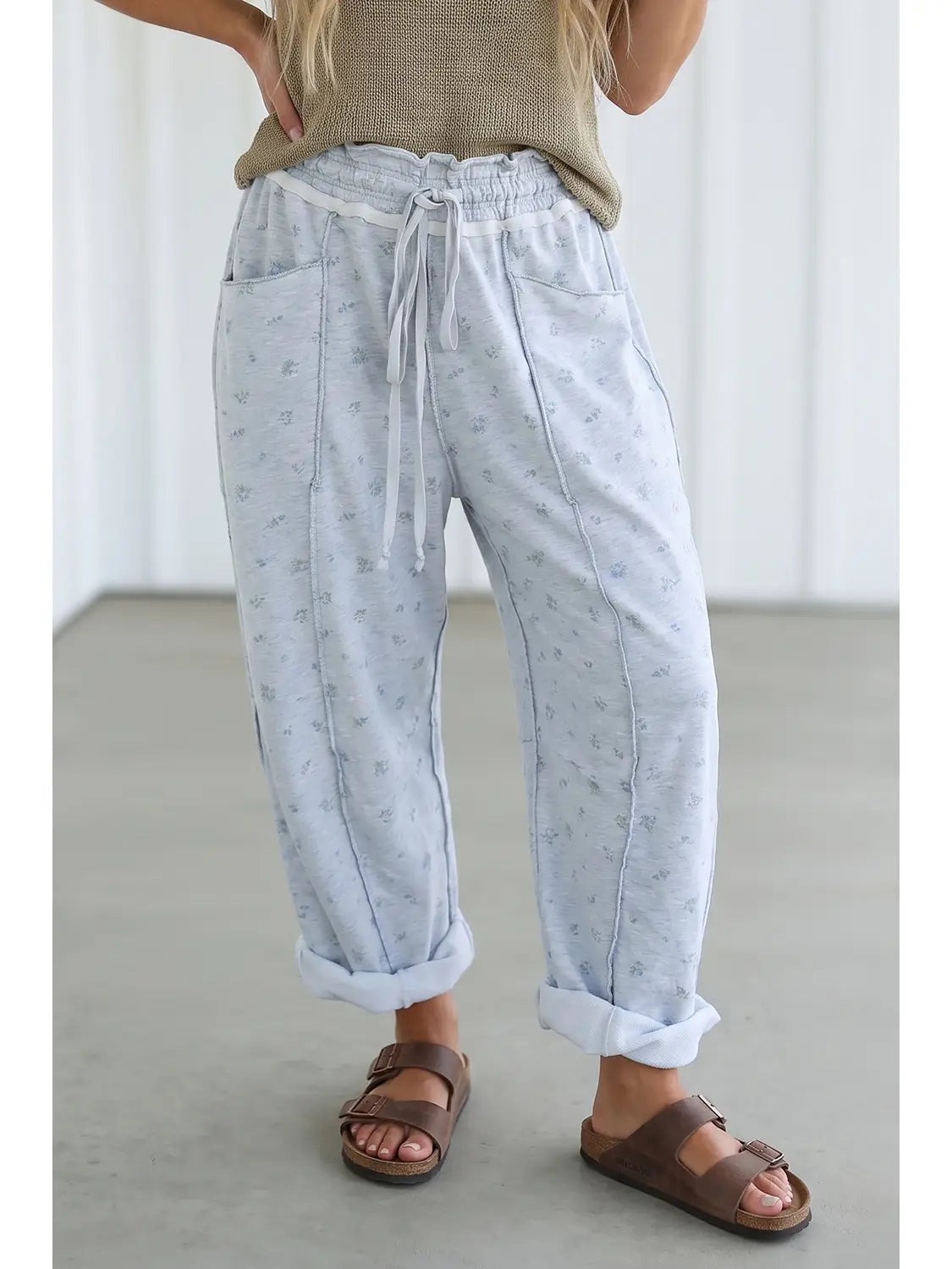 Floral Sweatpants