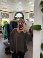 Oversized Crew Sweatshirt