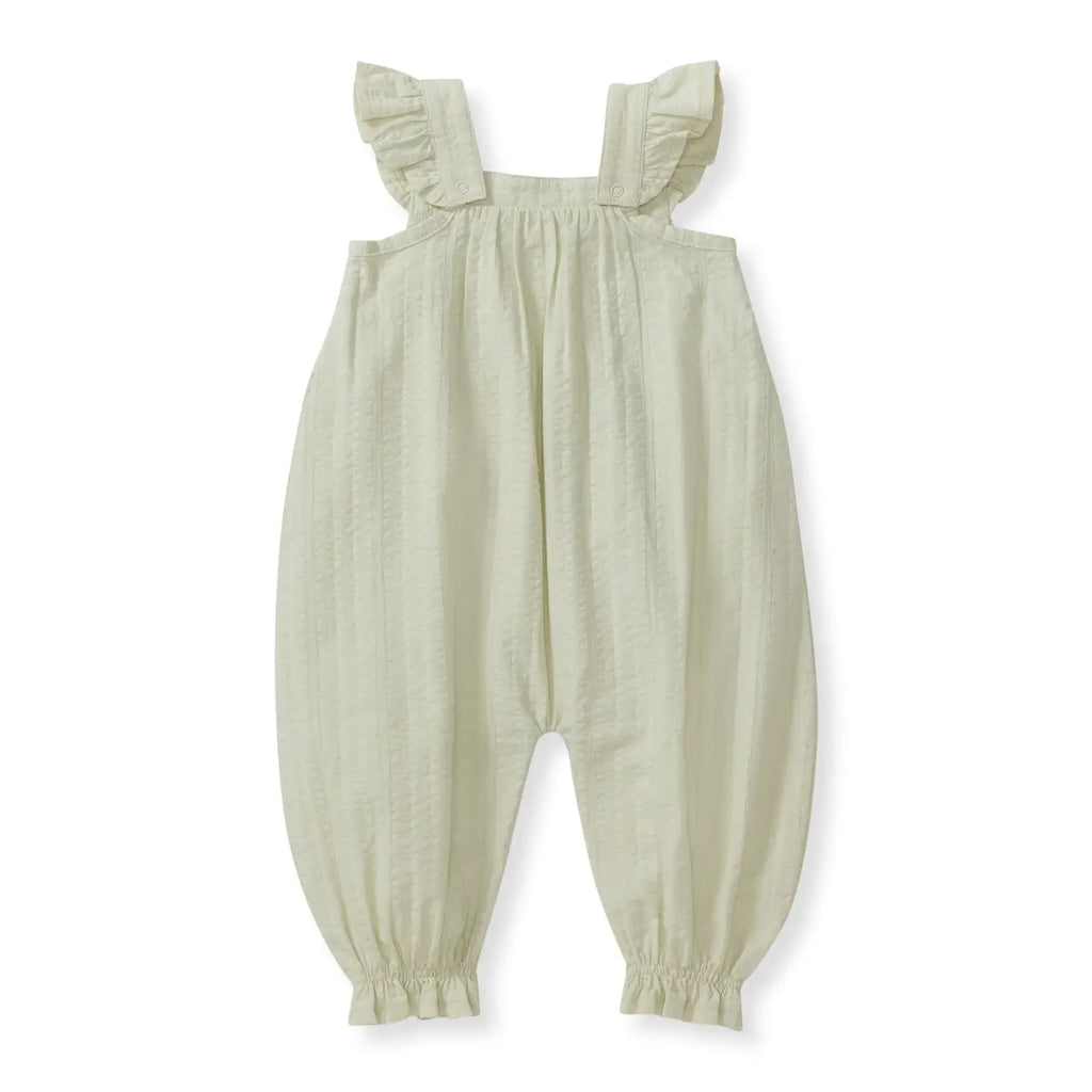 Seersucker Girls Jumpsuit
