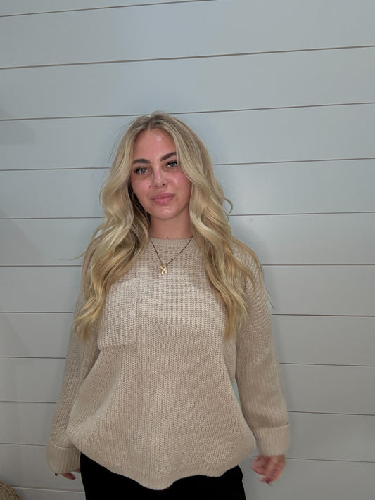 Ribbed Knit Sweater