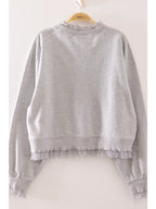 Lace Layered Sweatshirt
