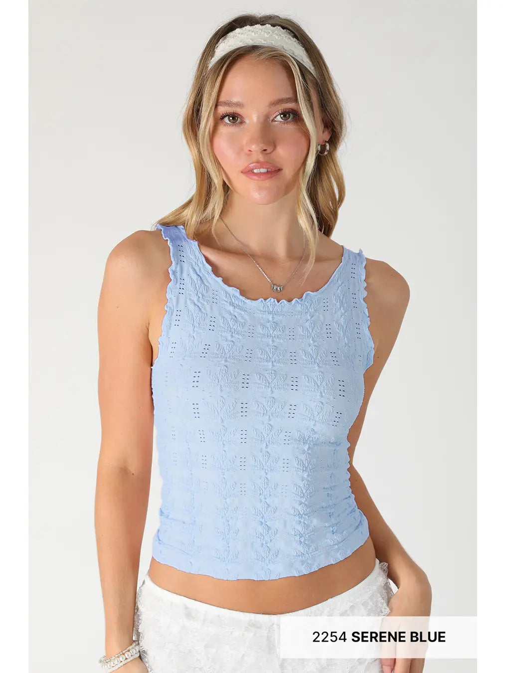 NikiBiki Floral Edge Top