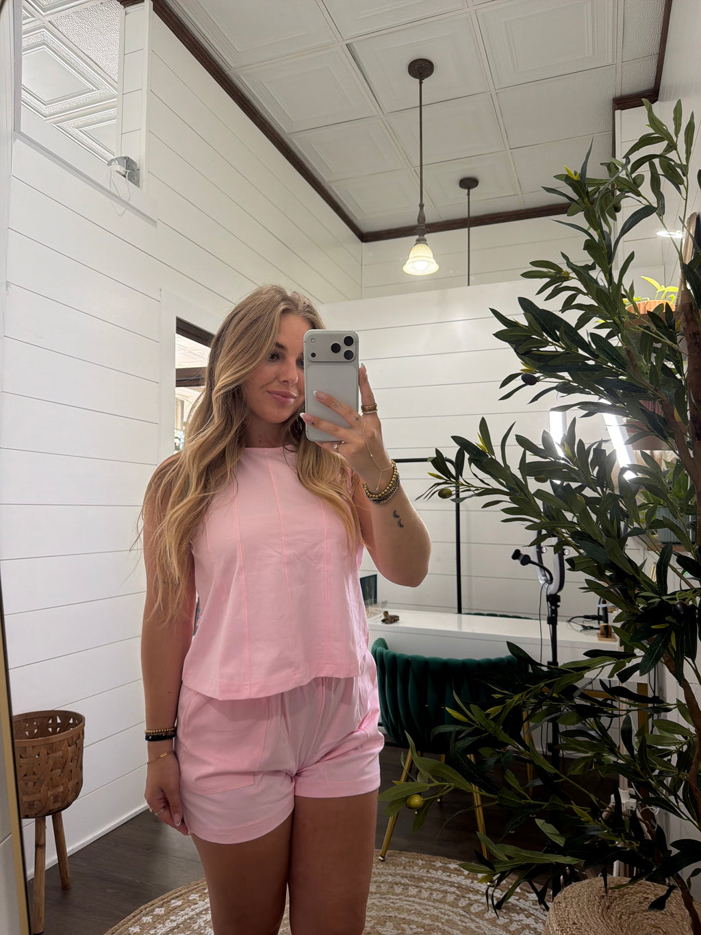 Tank & Shorts Matching Set