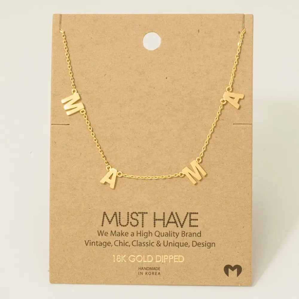 Mama Necklace