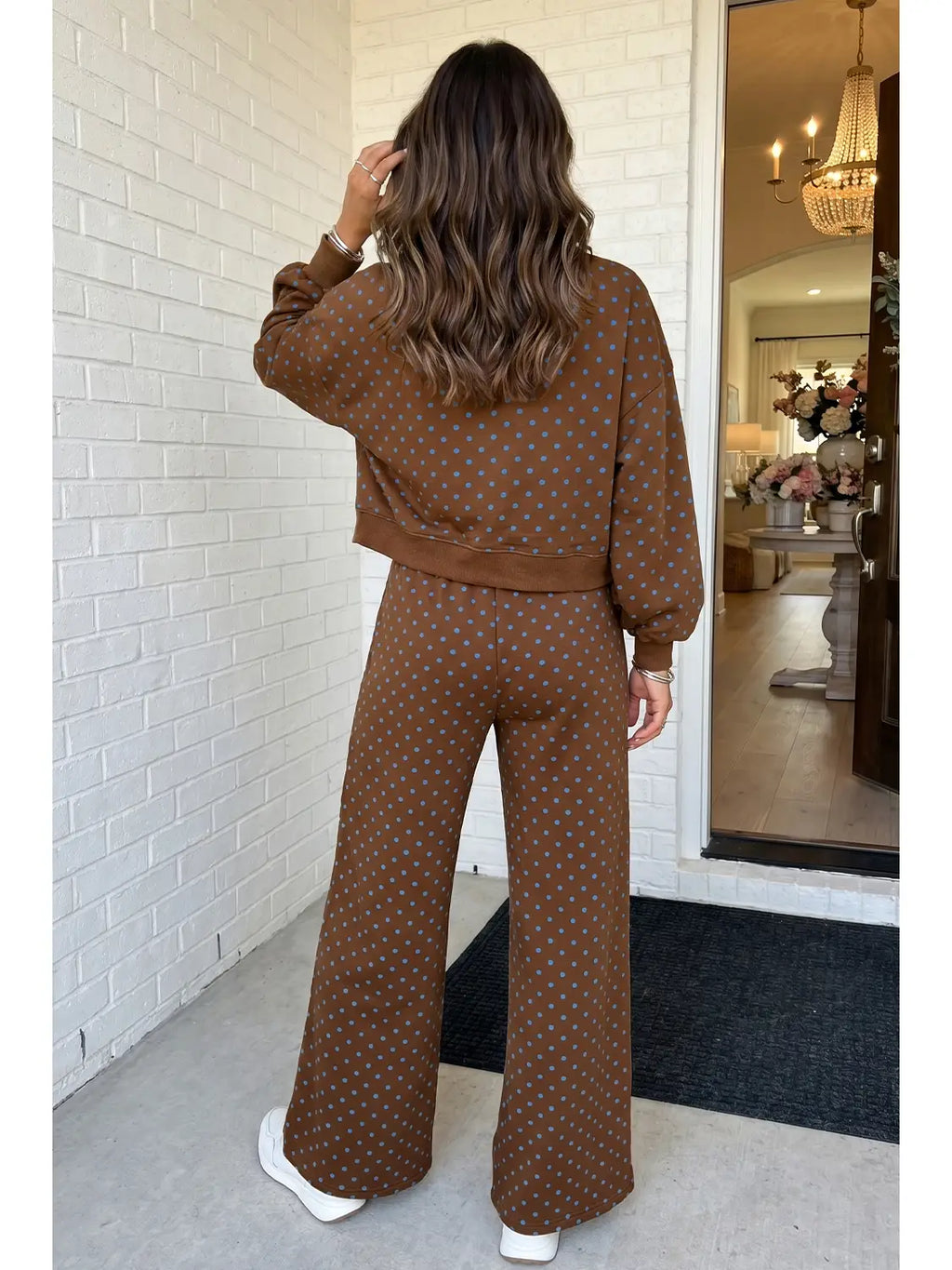 Polka Dot Sweat Set