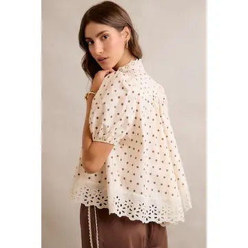 Polka Dot Blouse