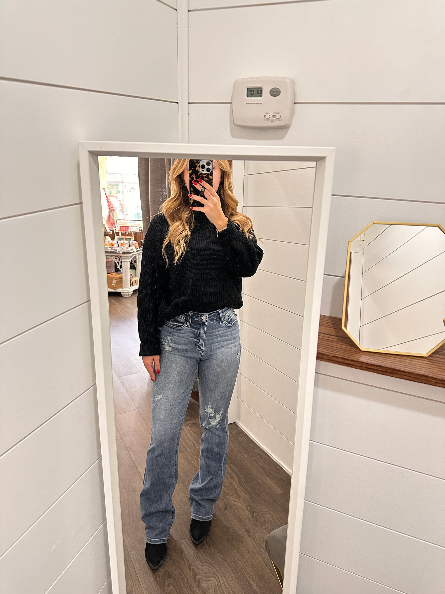 JudyBlue Minimal Destroyed Bootcut