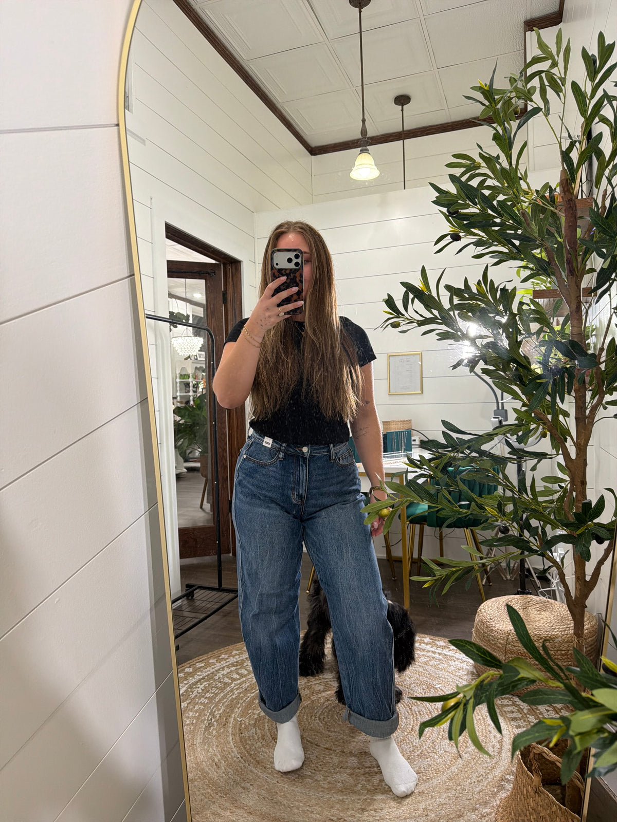 Judy Blue Marlow Arc Leg